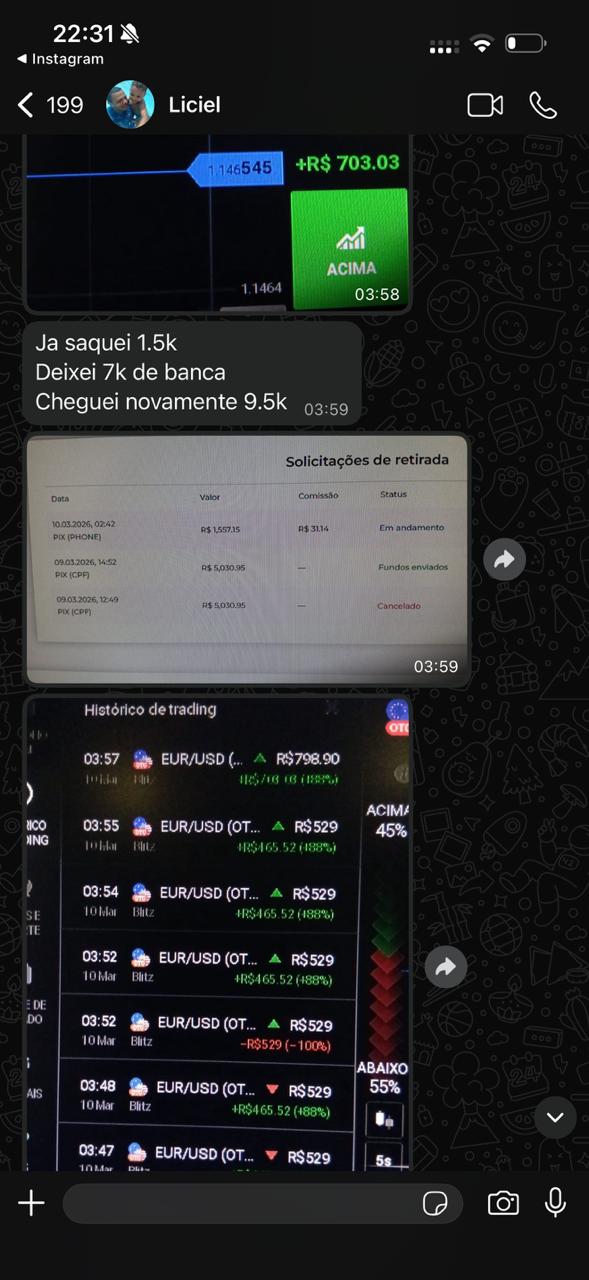 Depoimento de aluno